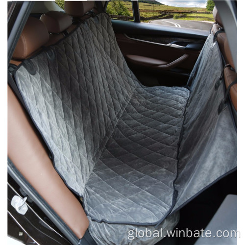 Crystal Velvet Soft Car Seat Cover High-end Crystal Velvet Material Pet Car Seat Cover Manufactory